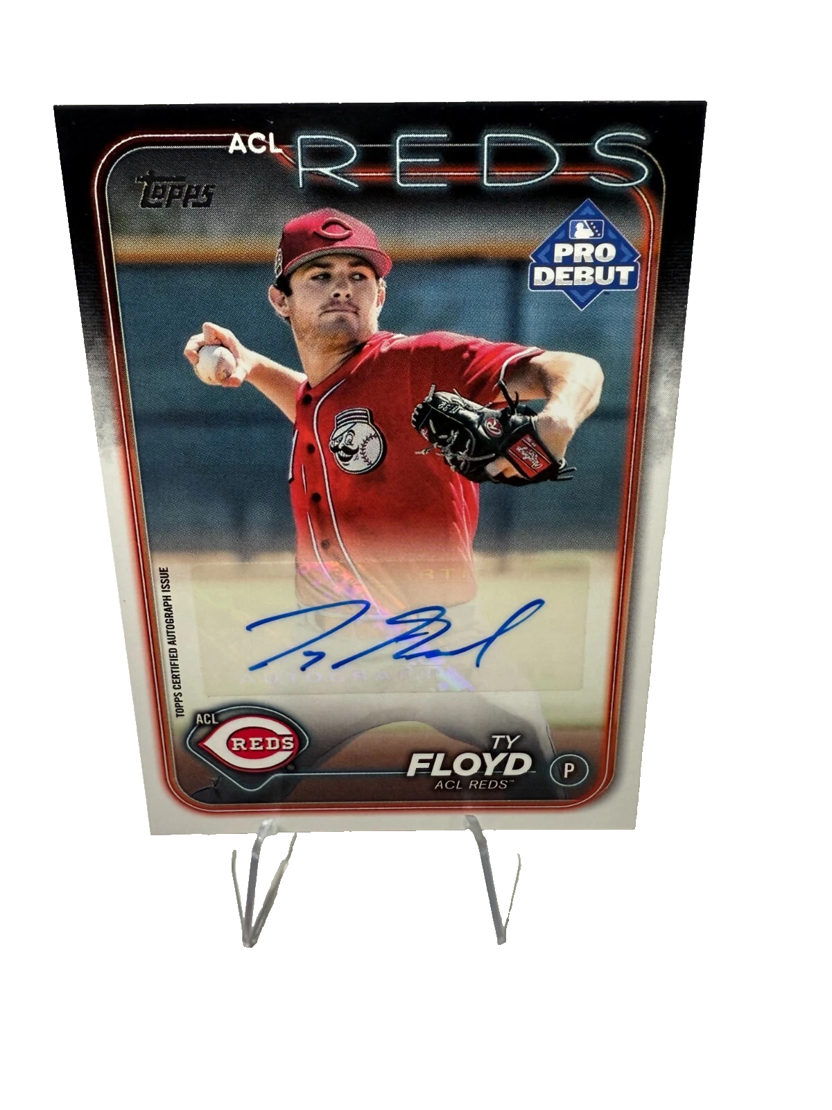 TY Floyd 2024 Topps Pro Debut Auto #PD-134 Reds