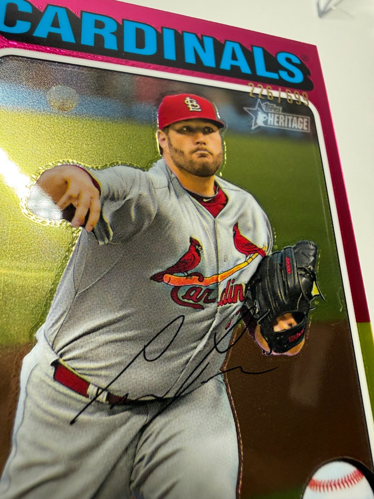 Lance Lynn 2024 Topps Heritage High Number /699 #259 Cardinals
