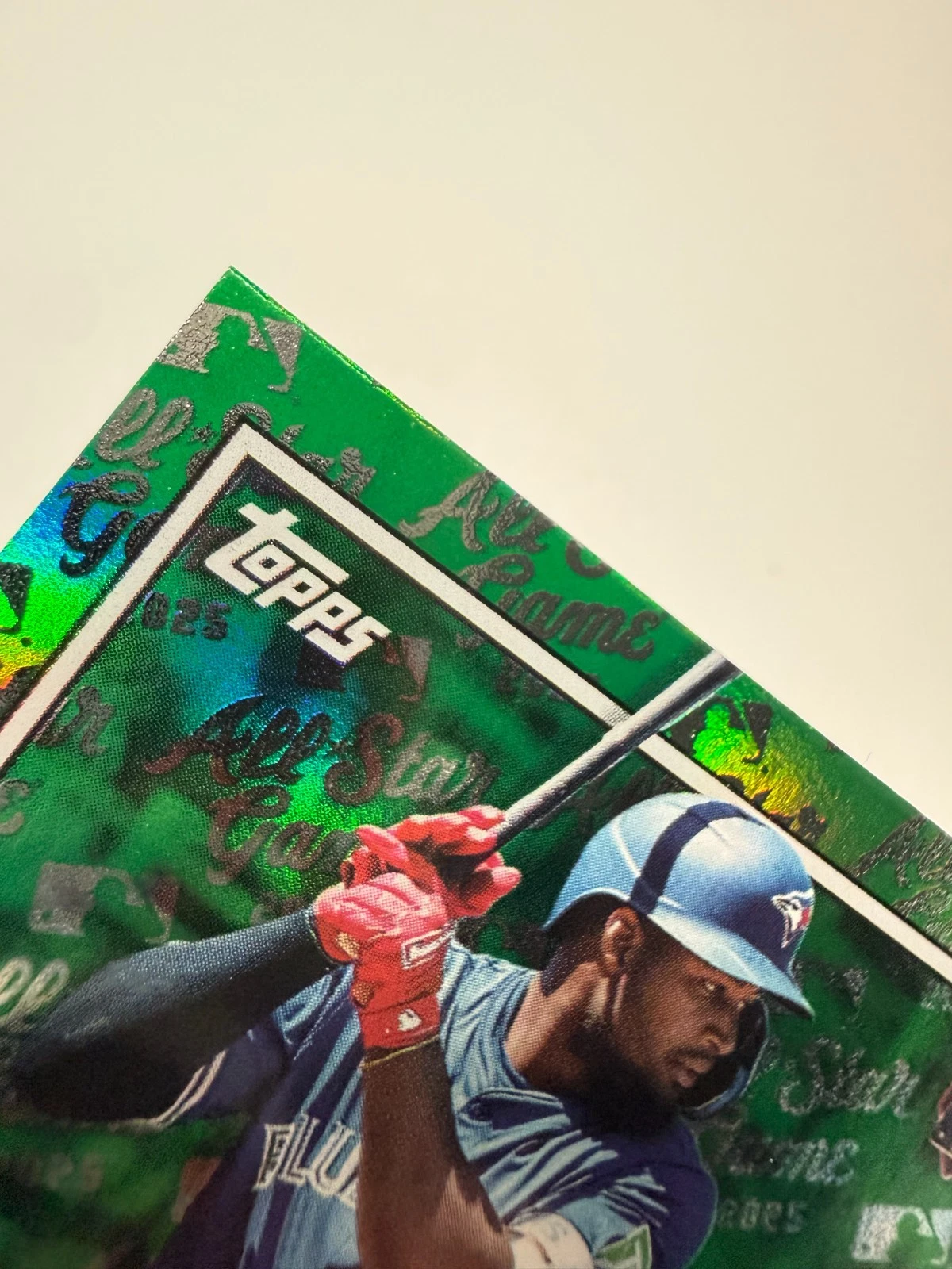 Orelvis Martinez 2025 Topps All-Star Game Green Foil RC /99 #34 Blue Jays