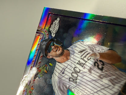Kris Bryant 2025 Topps Holiday Chrome Refractor /499 #HC81 Rockies