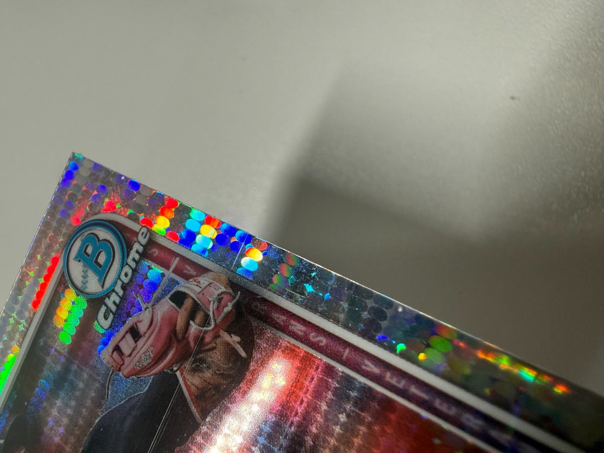 Carlos Correa 2025 Bowman Chrome Pulsar Refractor /399 #54 Twins