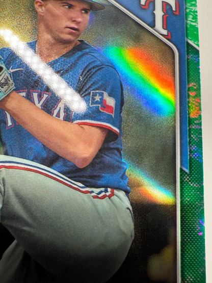 Brock Porter 2024 Bowman Chrome 1st Lunar Glow #BCP-36 Rangers