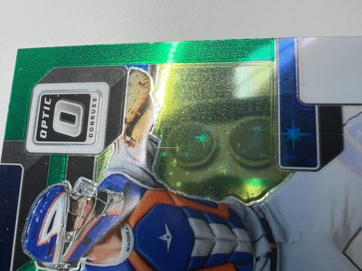 Patrick Mazeika 2022 Donruss Optic Rated Rookie Green Stars Auto /99 #RRS-PM