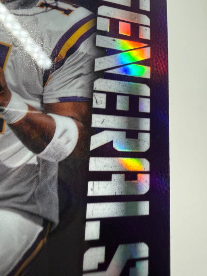 Daunte Culpepper 2024 Topps Finest Field Generals Purple Refractor /125 #FG-30
