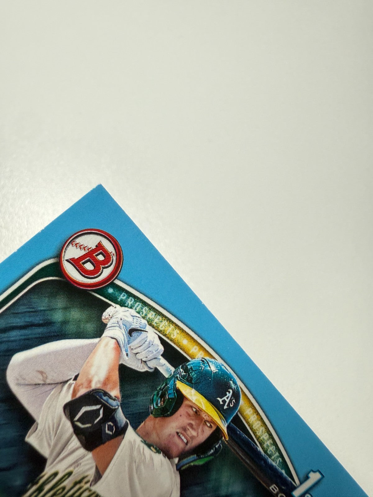 Will Simpson 2025 Bowman 1st Sky Blue Border /499 #BP-35 Athletics