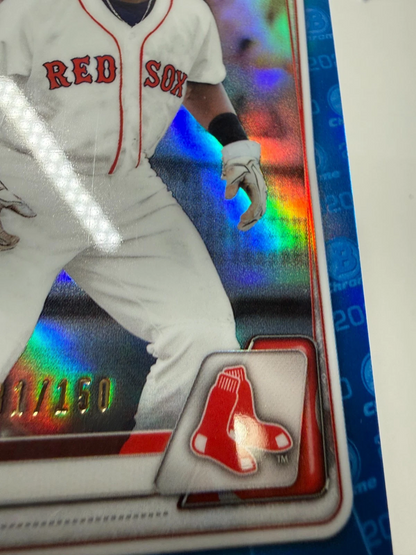 Jeter Downs 2020 Bowman Chrome Prospect Blue Refractor /150 #BCP-227