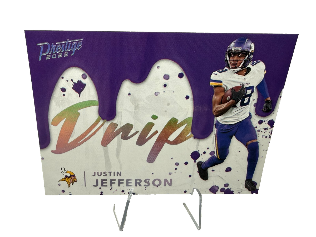 Justin Jefferson 2022 Panini Prestige Drip SP #ND-19 Vikings
