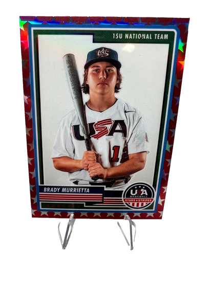 Brady Murrietta 2023 Panini Stars & Stripes Red Stars /149 #35