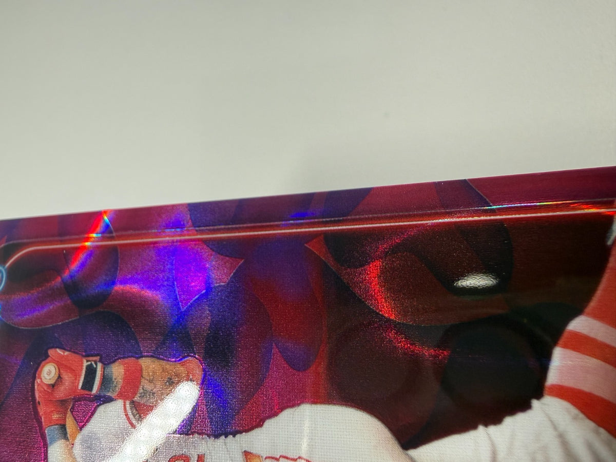 Kevin Pillar 2024 Topps Chrome Magenta Purple Lava Lamp Refractor /299 #USC65