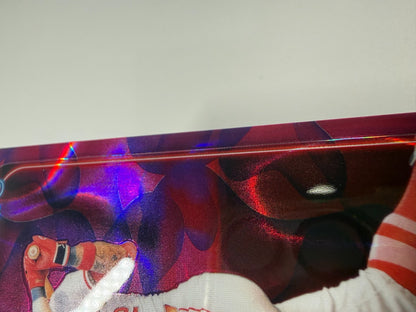 Kevin Pillar 2024 Topps Chrome Magenta Purple Lava Lamp Refractor /299 #USC65