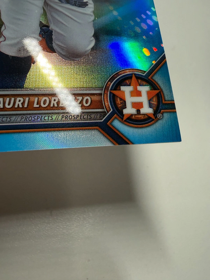 Dauri Lorenzo 2022 Bowman Chrome Prospect Blue Refractor /150 #BCP-217 Astros