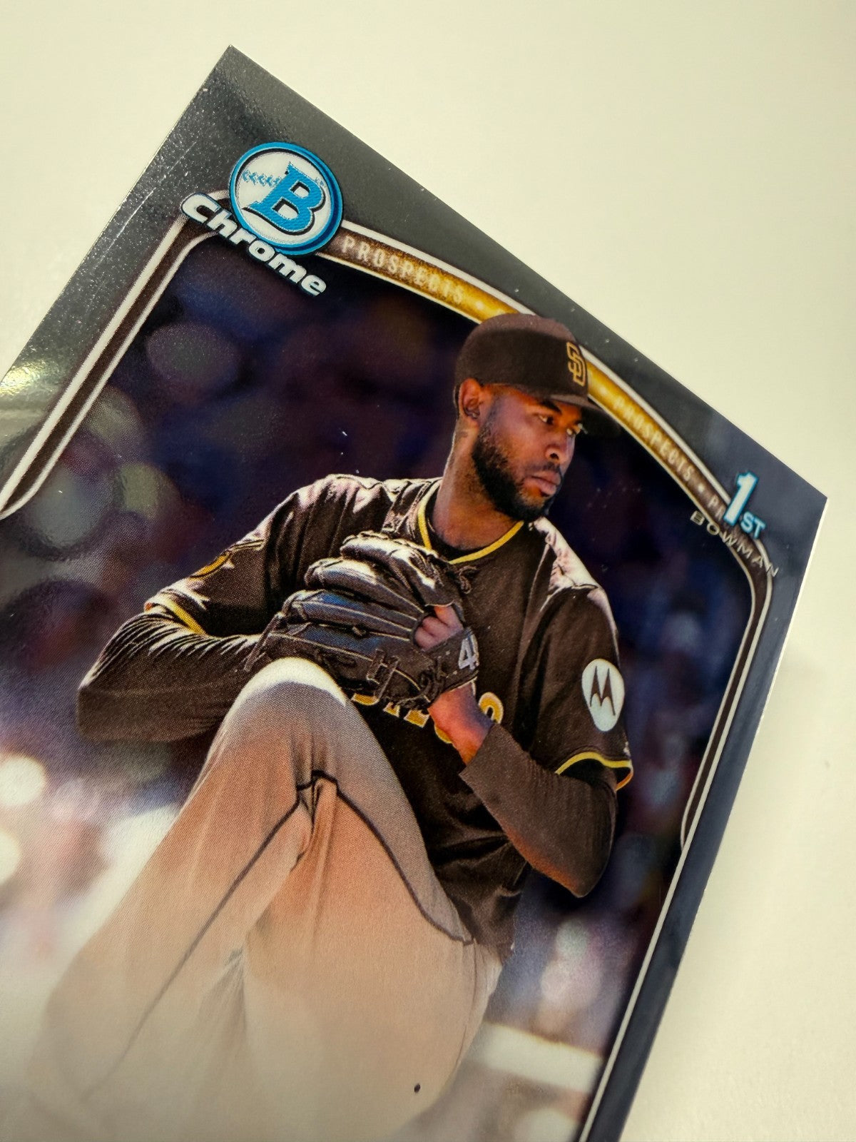 Henry Baez 2025 Bowman Chrome 1st Auto #CPA-HBA Padres
