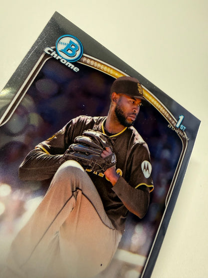 Henry Baez 2025 Bowman Chrome 1st Auto #CPA-HBA Padres