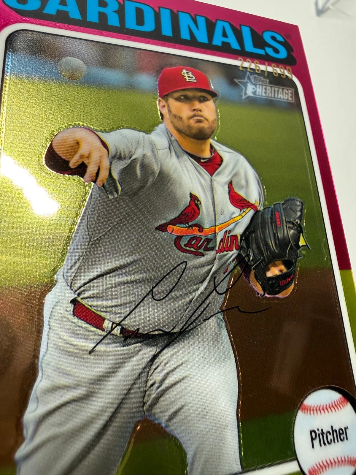 Lance Lynn 2024 Topps Heritage High Number /699 #259 Cardinals