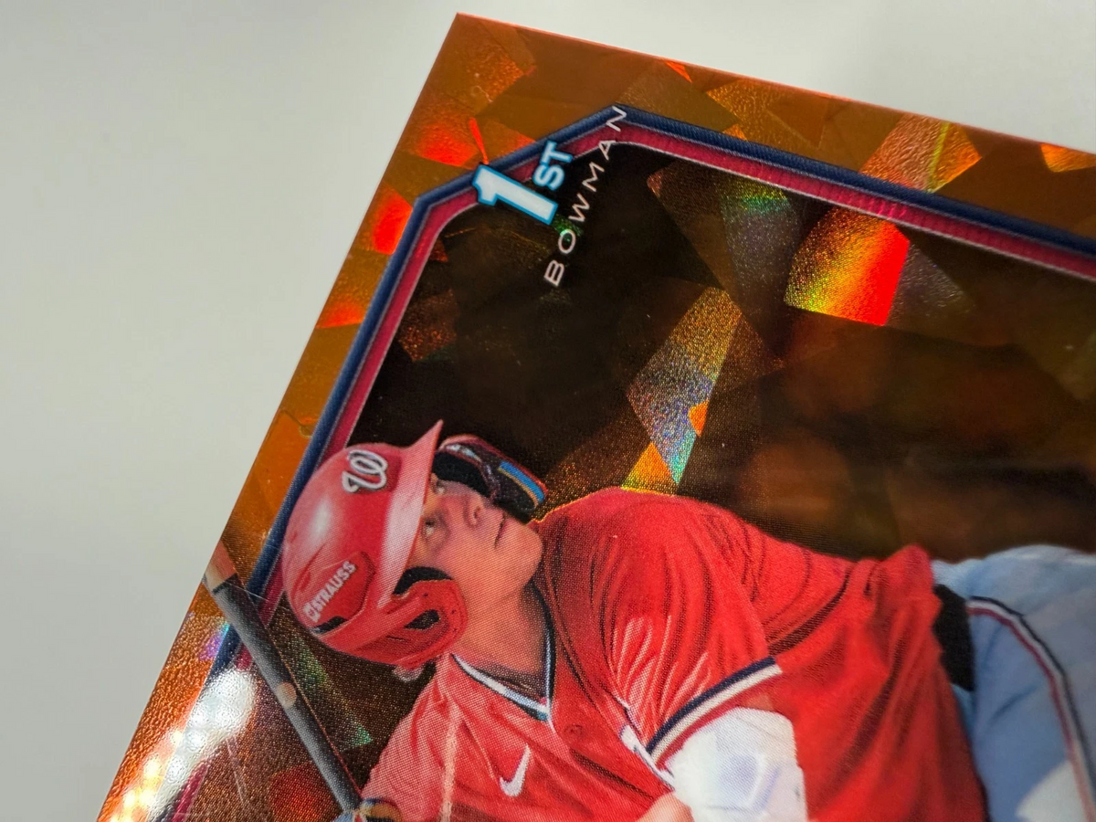 Coy James 2026 Bowman Chrome 1st Sapphire Orange /25 #BCP-33 Nationals