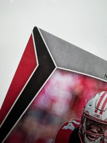 D'Cota Dixon 2019 Prizm Draft Picks Silver Prizm Auto RC #250 Badgers