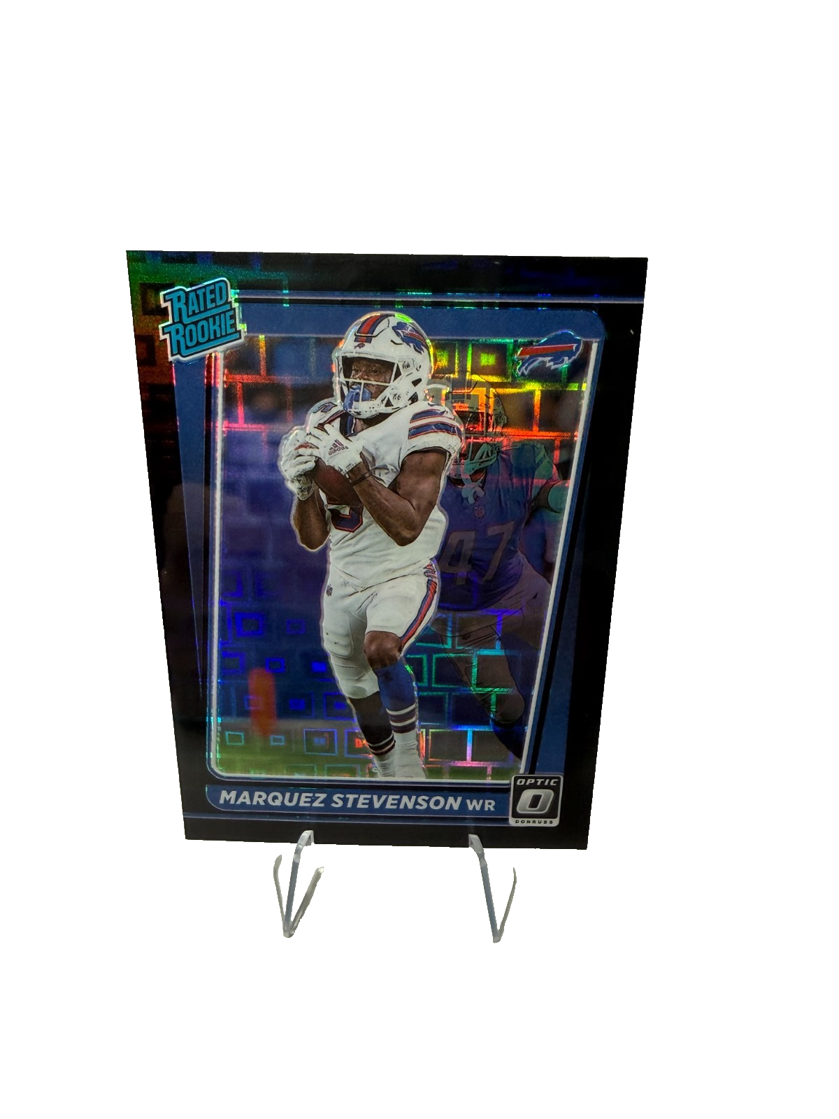Marquez Stevenson 2021 Panini Donruss Optic Rated Rookie Black Pandora /25
