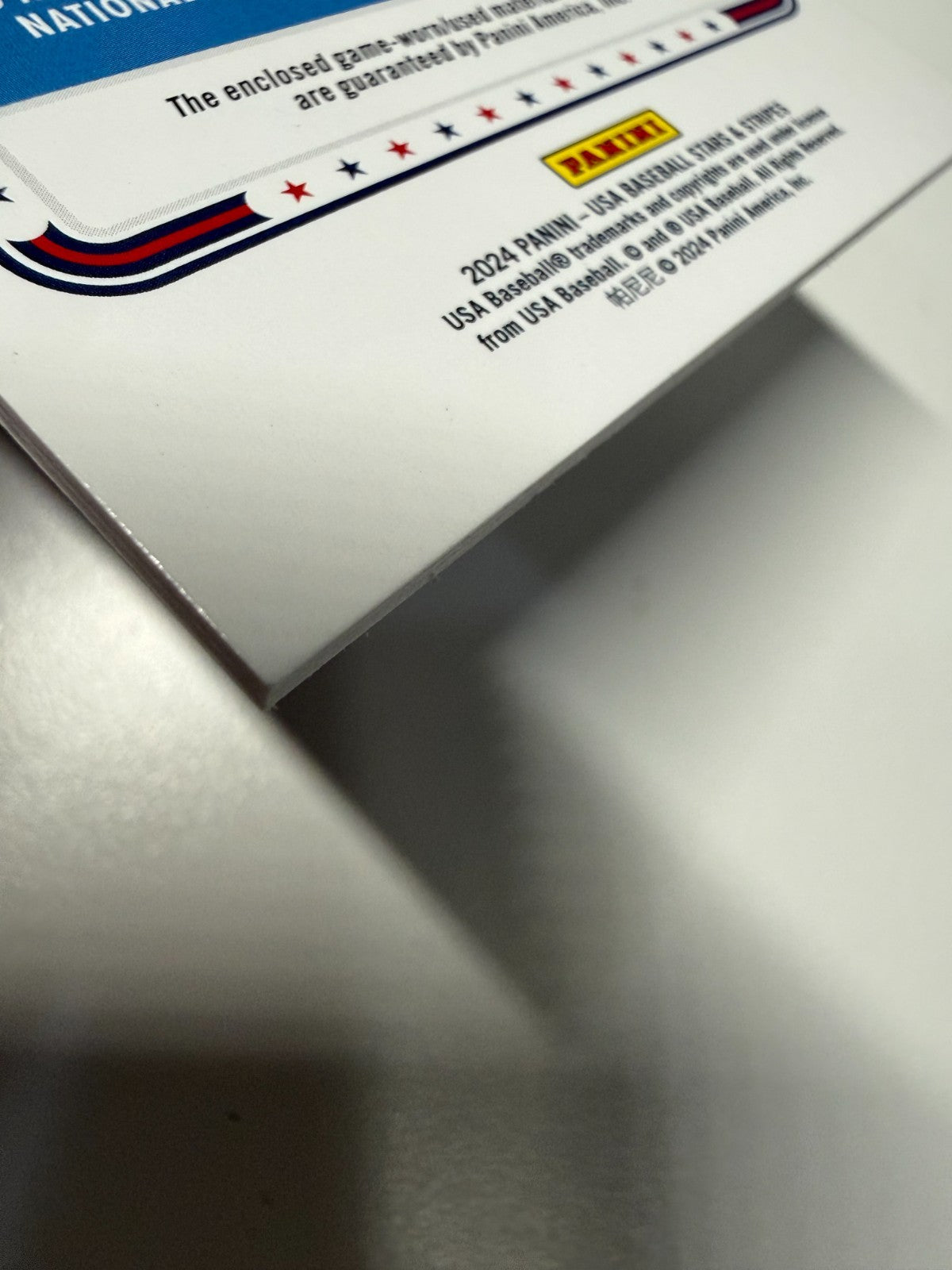 Parker Smith 2024 Panini Stars & Stripes Jumbo Relic Auto /199 #SS-PS