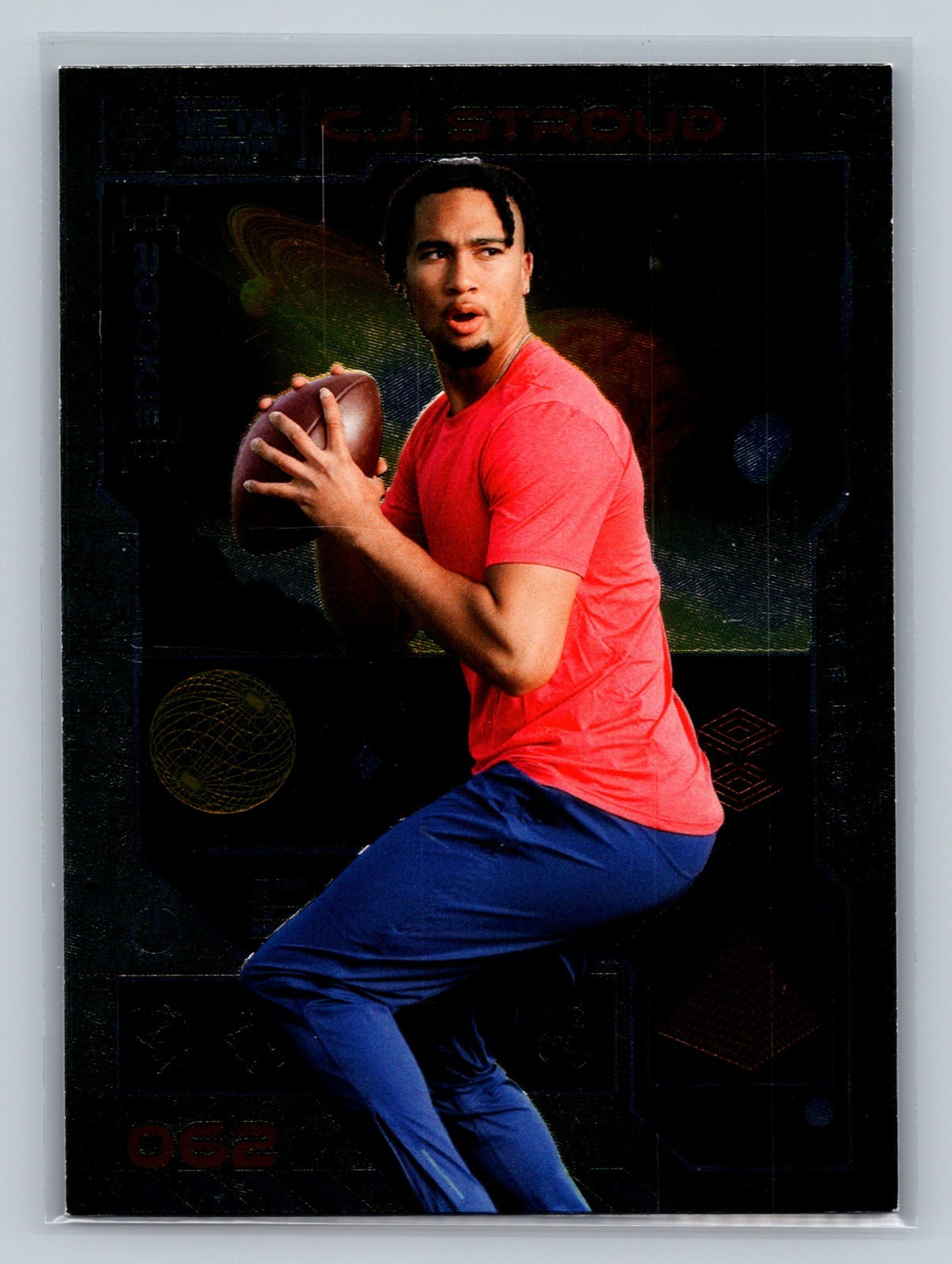 C.J. Stroud 2023 SkyBox Metal Universe Champions #062 Texans