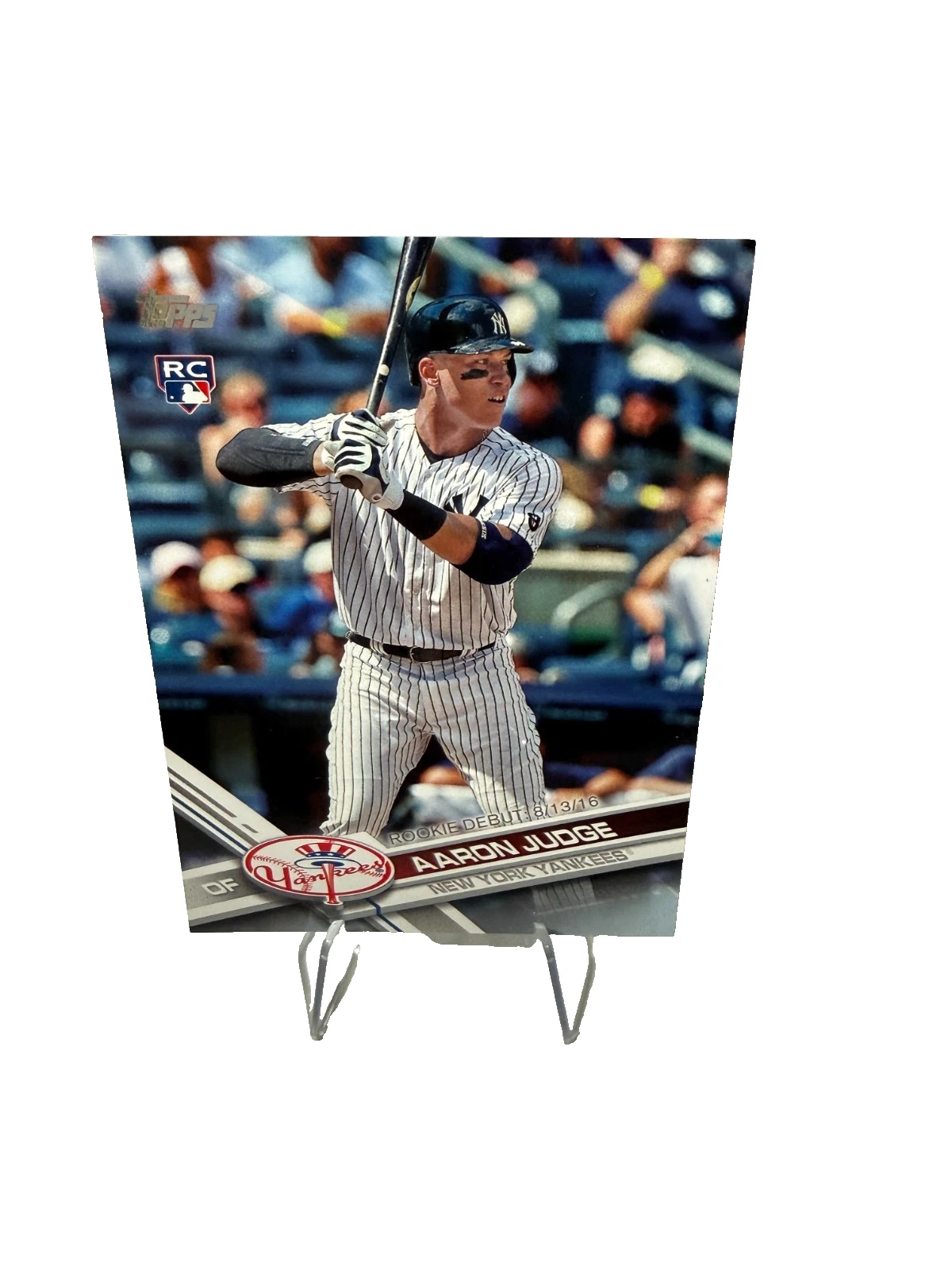 Aaron Judge 2017 Topps Update Father's Day Powder Blue RC /50 #US99 Yankees