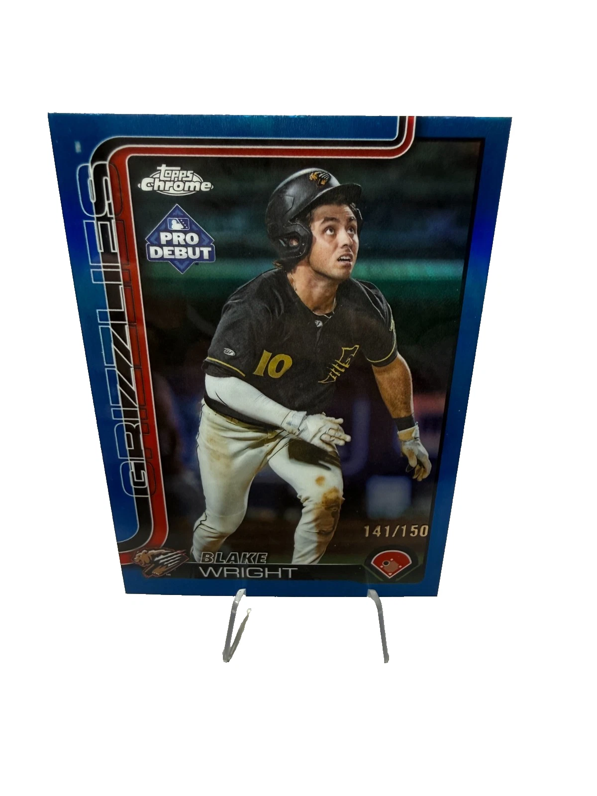Blake Wright 2025 Topps Pro Debut Blue Refractor /150 #PDC-145 Rockies