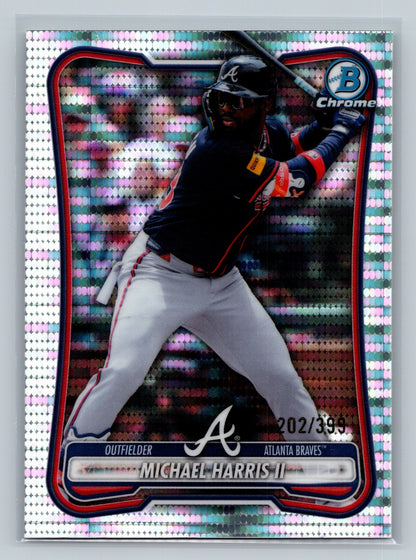 Michael Harris II 2026 Bowman Chrome Pulsar Refractor /399 #89 Braves