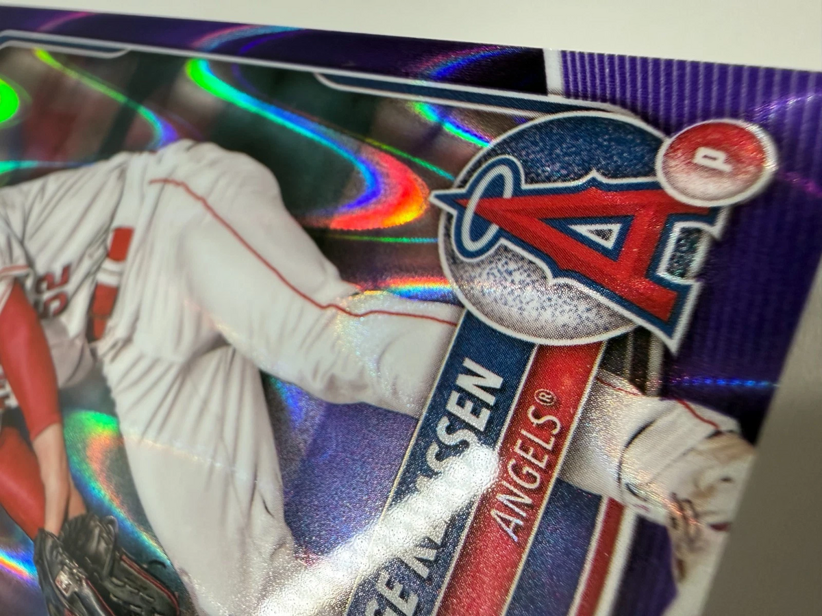 George Klassen 2025 Bowman Chrome 1st Purple RayWave Refractor /250 #BCP-63