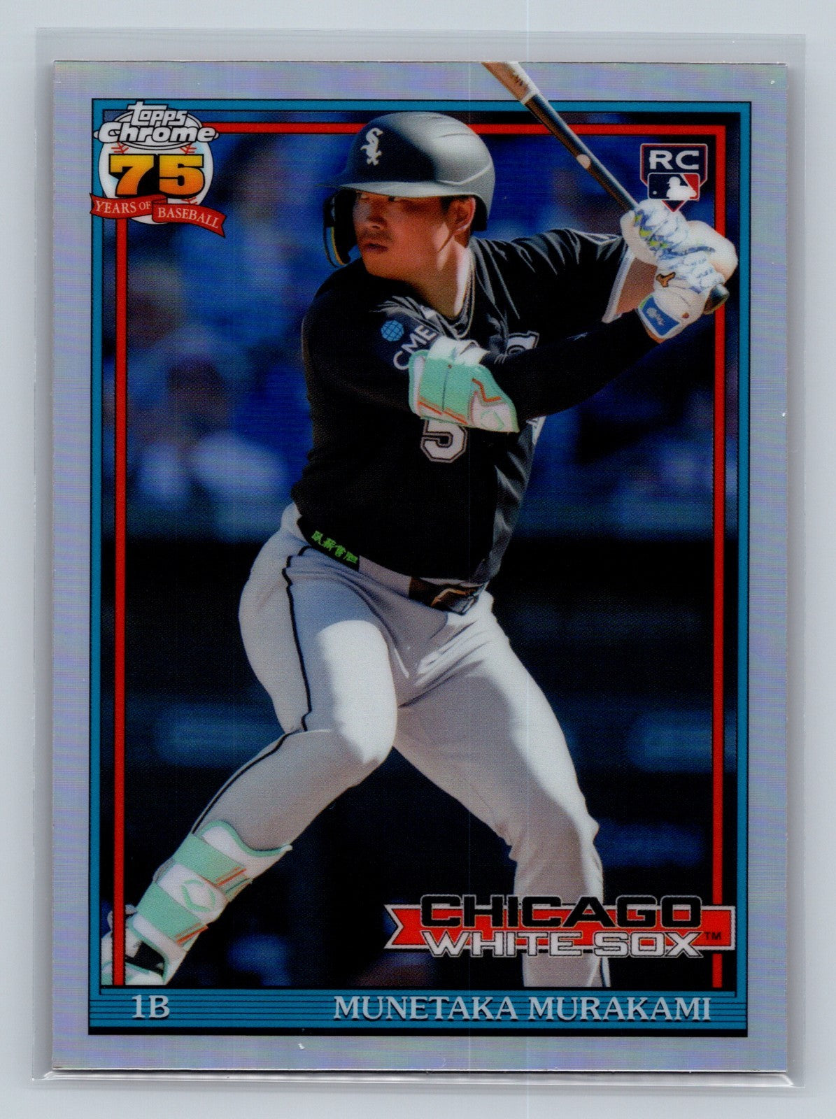 Munetaka Murakami 2026 Topps Chrome 1991 35th Anniversary RC #91CB-22 White Sox