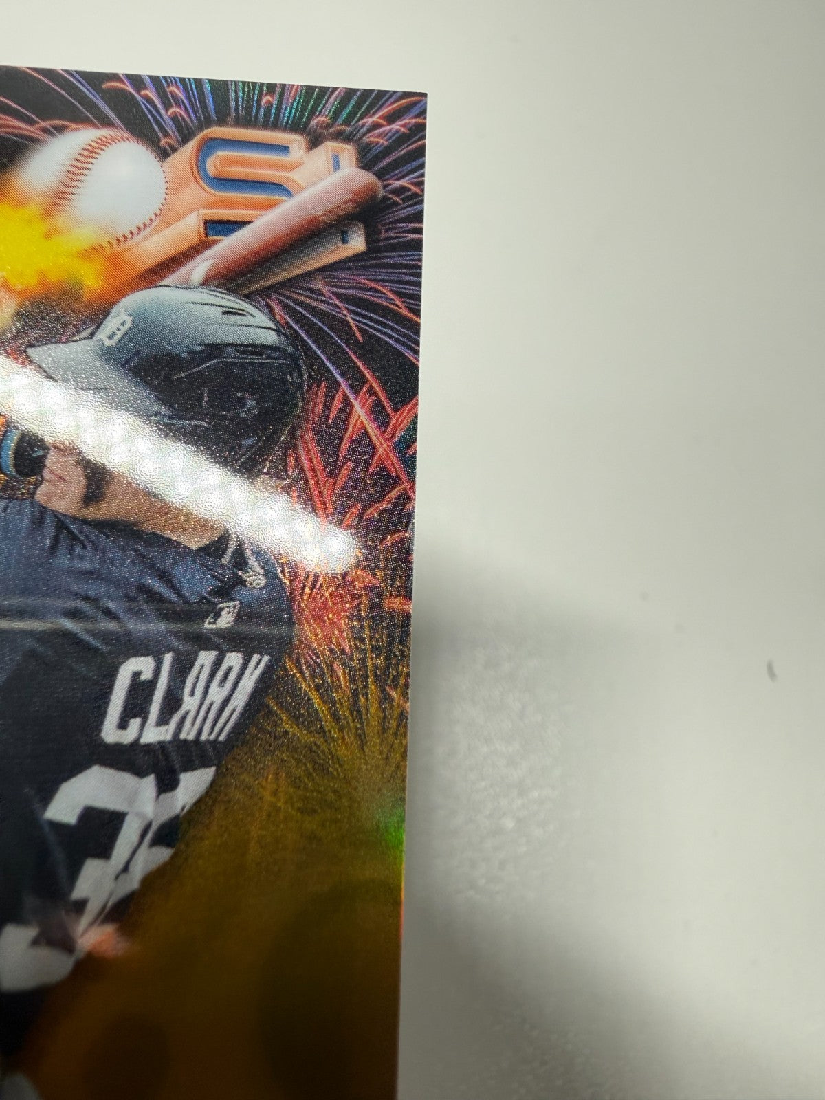 Max Clark 2025 Bowman Chrome Gold Refractor Adios Insert /50 #AD-20 Tigers