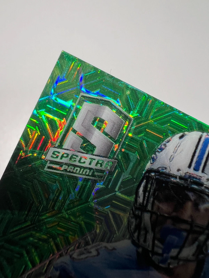 Eric Ebron 2015 Spectra Prizm Green Auto /25 RC #S-EE Lions