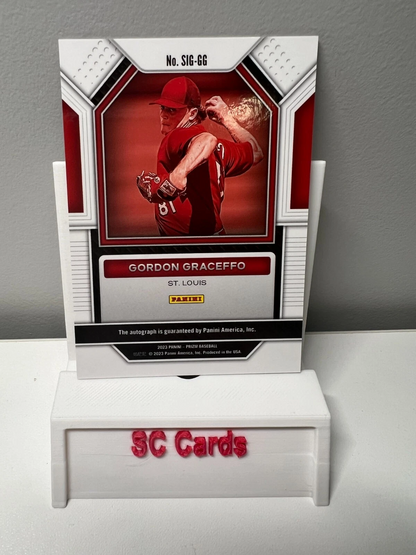 Gordon Graceffo 2023 Panini Prizm Signatures Auto #SIG-GG Cardinals