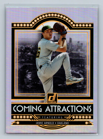Jamie Arnold 2026 Panini Donruss Coming Attractions #10 Athletics