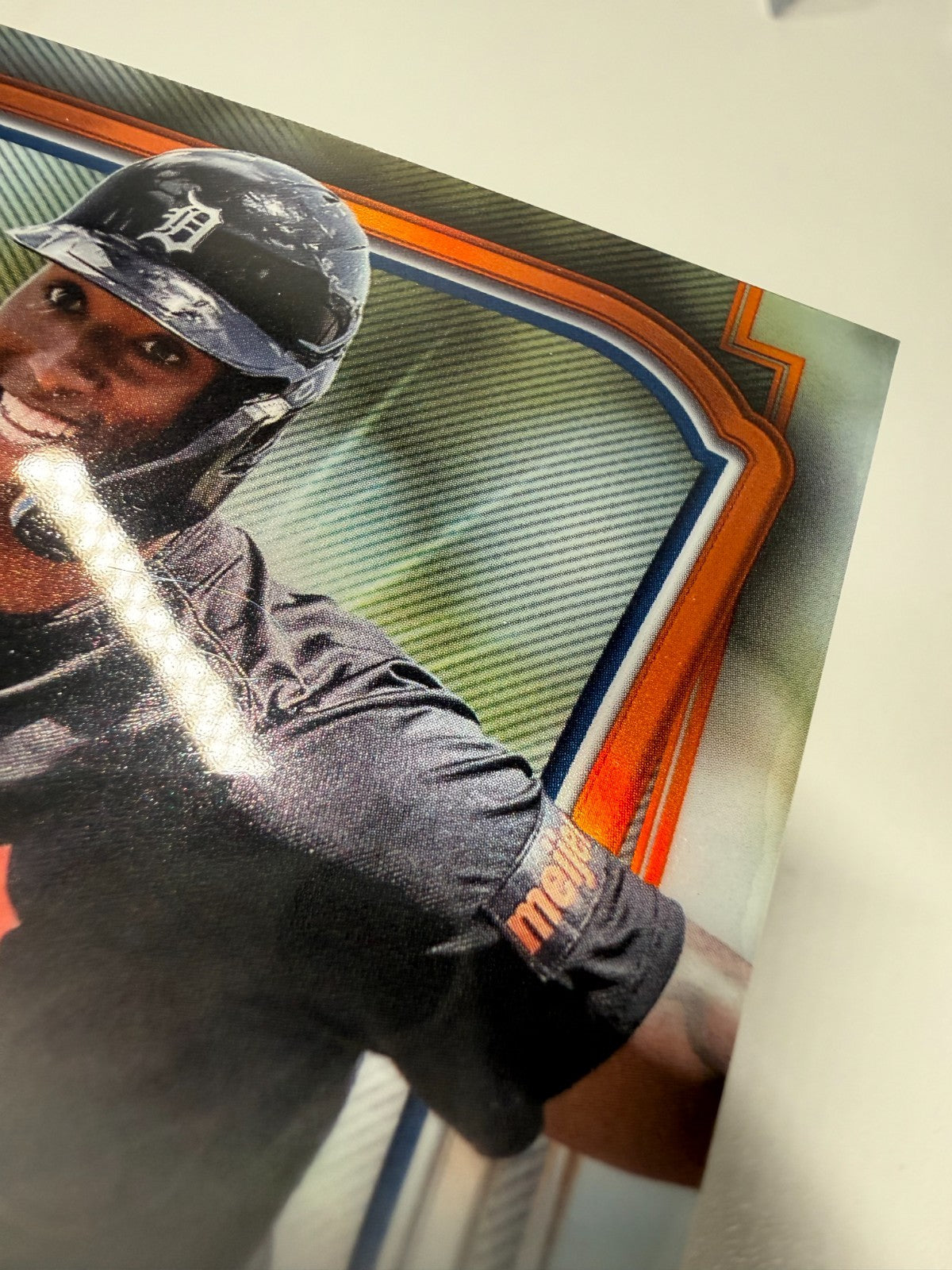 Justyn-Henry Malloy 2025 Topps Tribute League Inauguration Orange Auto RC /25