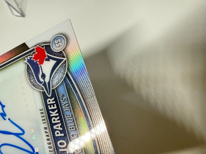 JoJo Parker 2025 Bowman Draft Chrome Image Variation Refractor Auto #CPA-JP