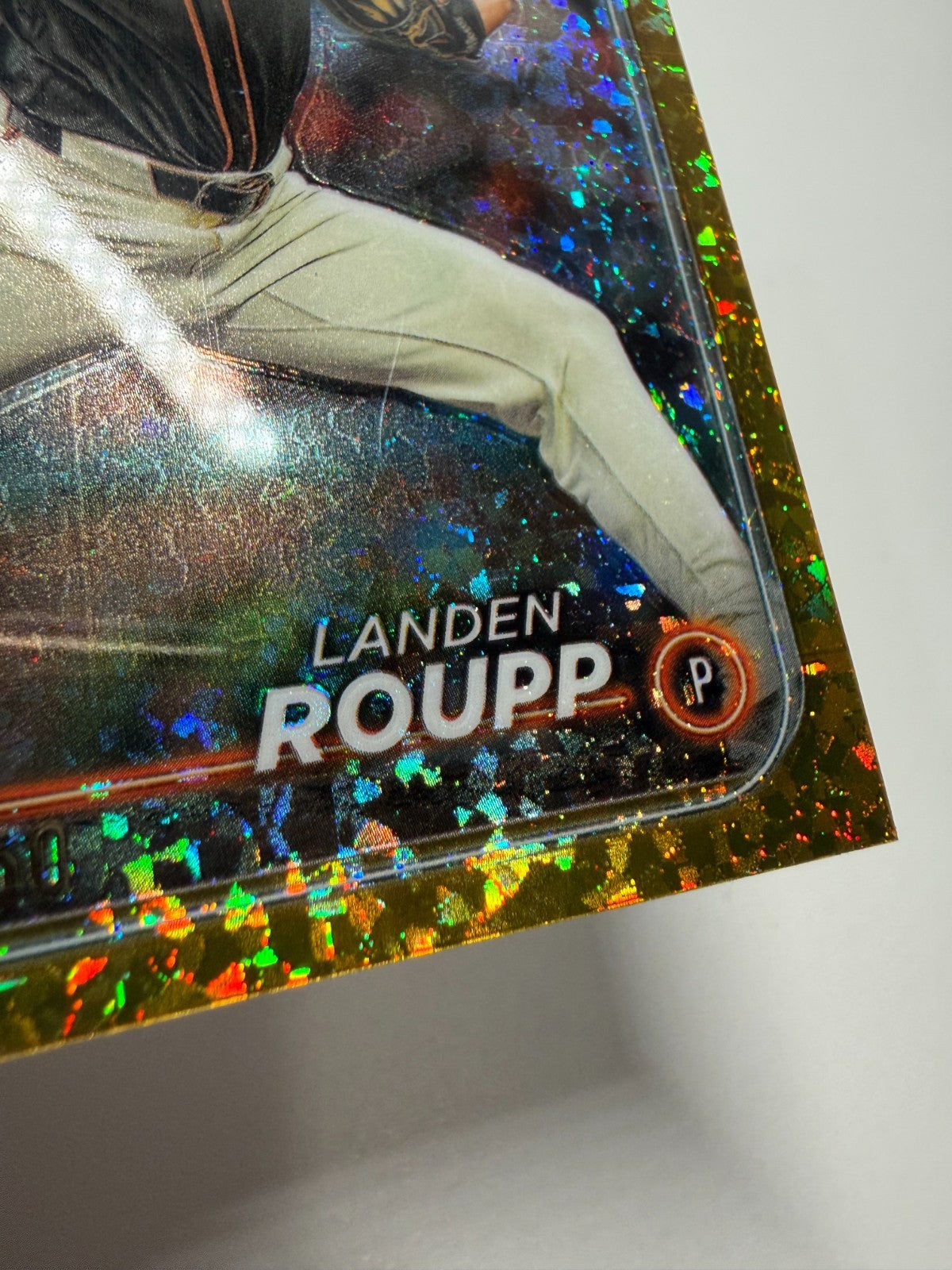 Landen Roupp 2024 Topps Chrome Update Gold Mini Diamond Refractor RC /50 #USC104