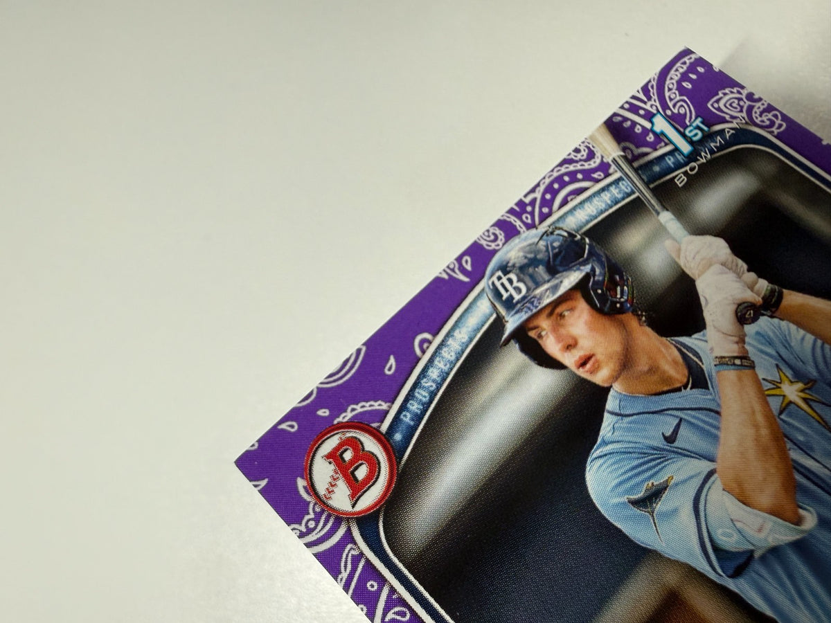 Jack Lines 2025 Bowman 1st Purple Pattern /199 #BP-64 Rays