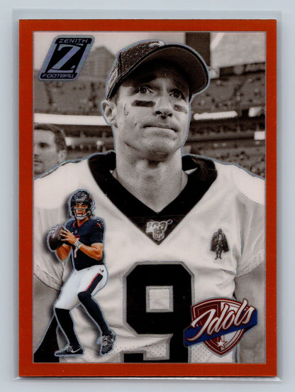Drew Brees C.J. Stroud 2024 Panini Zenith Orange #19 Saints