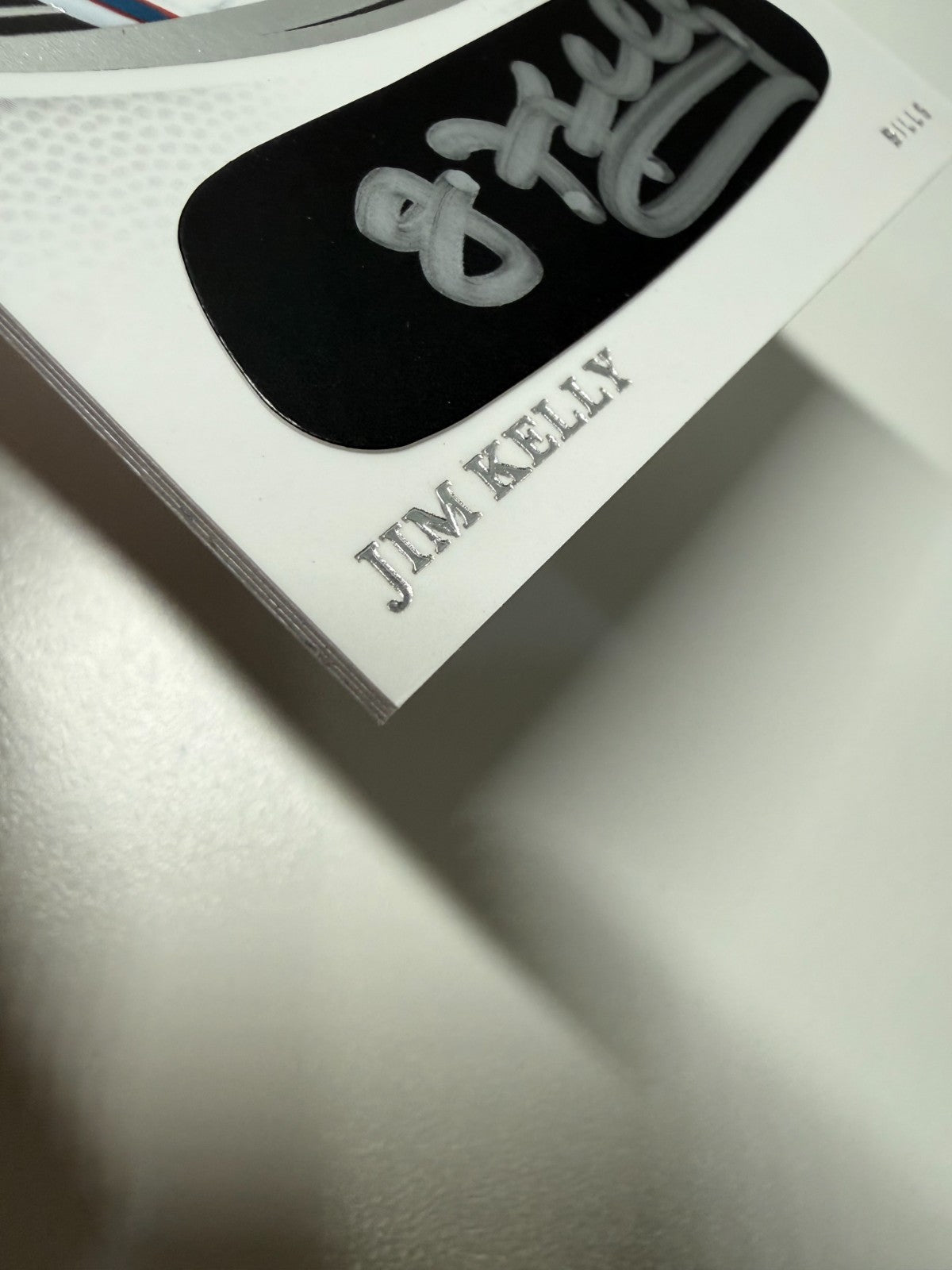 Jim Kelly 2025 Panini Immaculate Collection Eye Black Auto /49 #IEB-JKY Bills