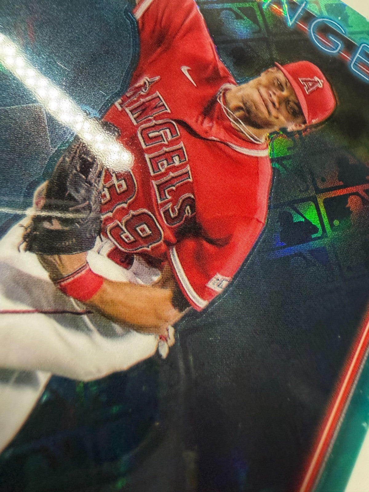 Jordyn Adams 2024 Topps Chrome Logofractor Aqua Refractor RC /199 #145 Angels