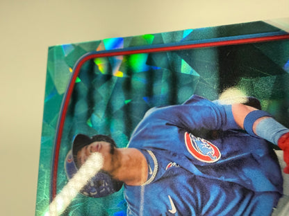 Cristian Hernandez 2023 Bowman Chrome Prospect Sapphire Aqua Refractor /55