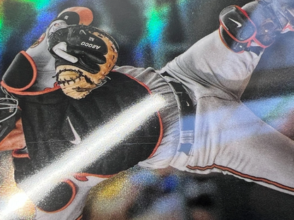 Adley Rutschman 2021 Bowman Chrome Sky Blue Refractor #BDC-31 Orioles