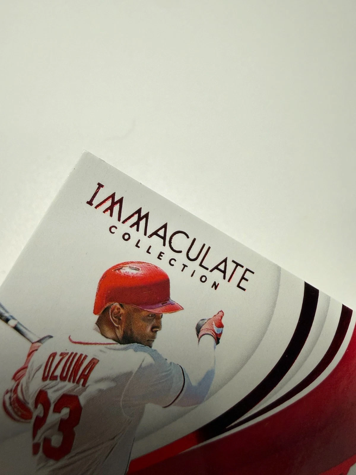 Marcell Ozuna 2019 Immaculate Collection Red Patch /49 #125 Cardinals