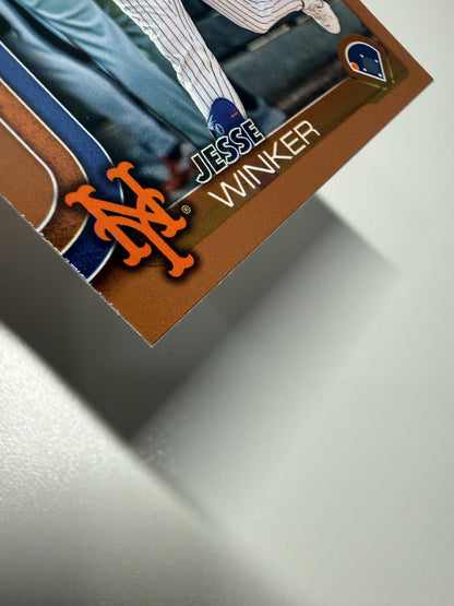 Jesse Winker 2025 Topps Series 2 Gold /2025 #629 Mets