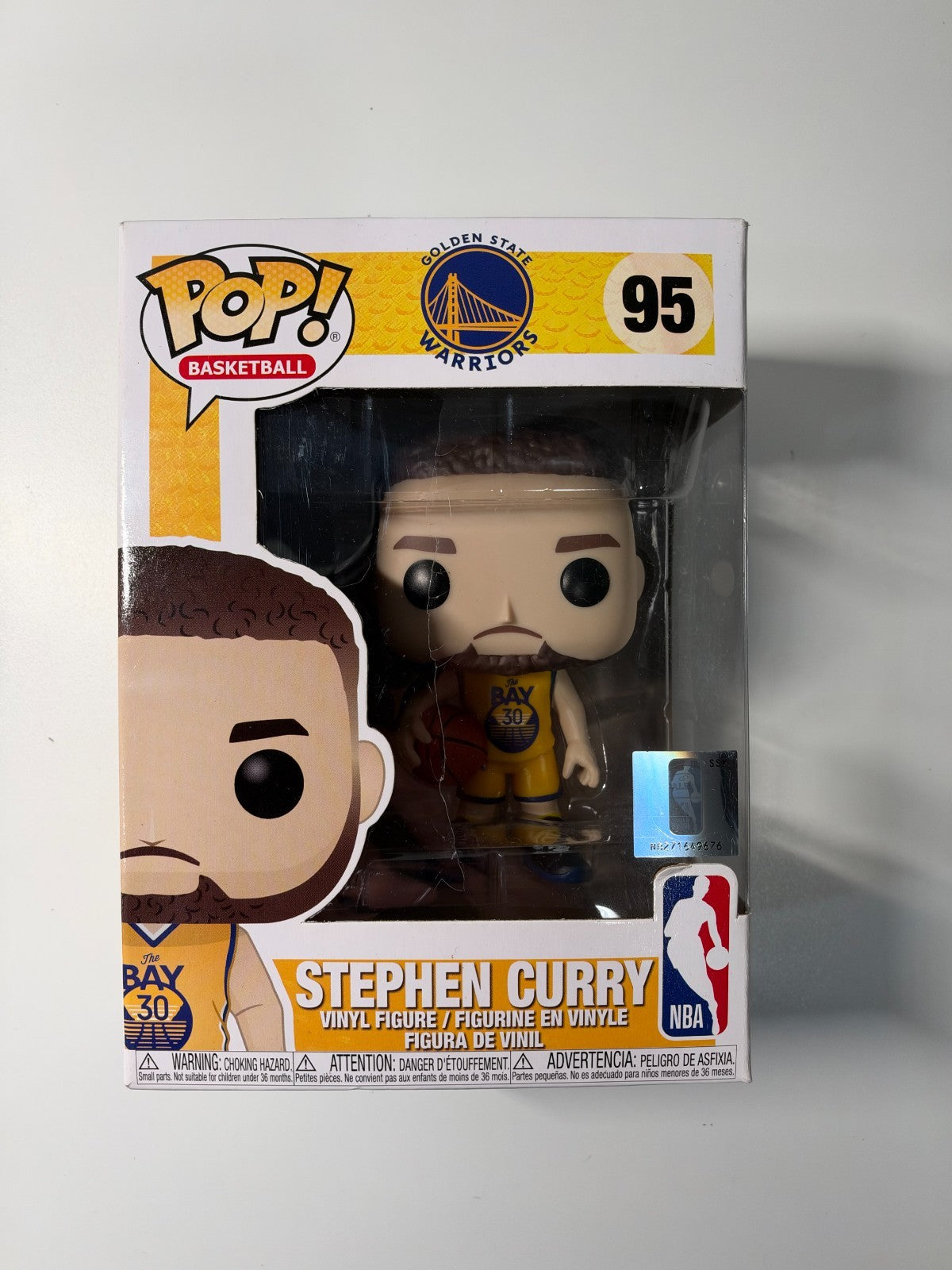 Funko Pop! Vinyl: Steph Curry #95 Warriors *READ