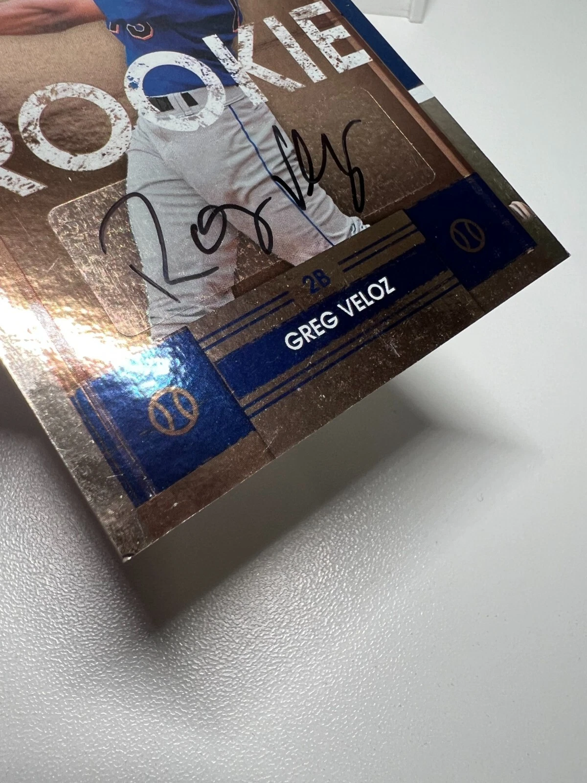 Greg Veloz 2008 Playoff Contenders Rookie Ticket Auto #83 Mets