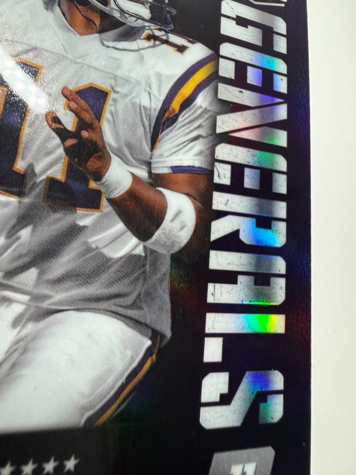 Daunte Culpepper 2024 Topps Finest Field Generals Purple Refractor /125 #FG-30