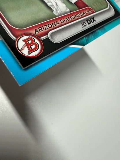 JD Dix 2024 Bowman Draft 1st Paper Sky Blue /499 #BD-35 Diamondbacks