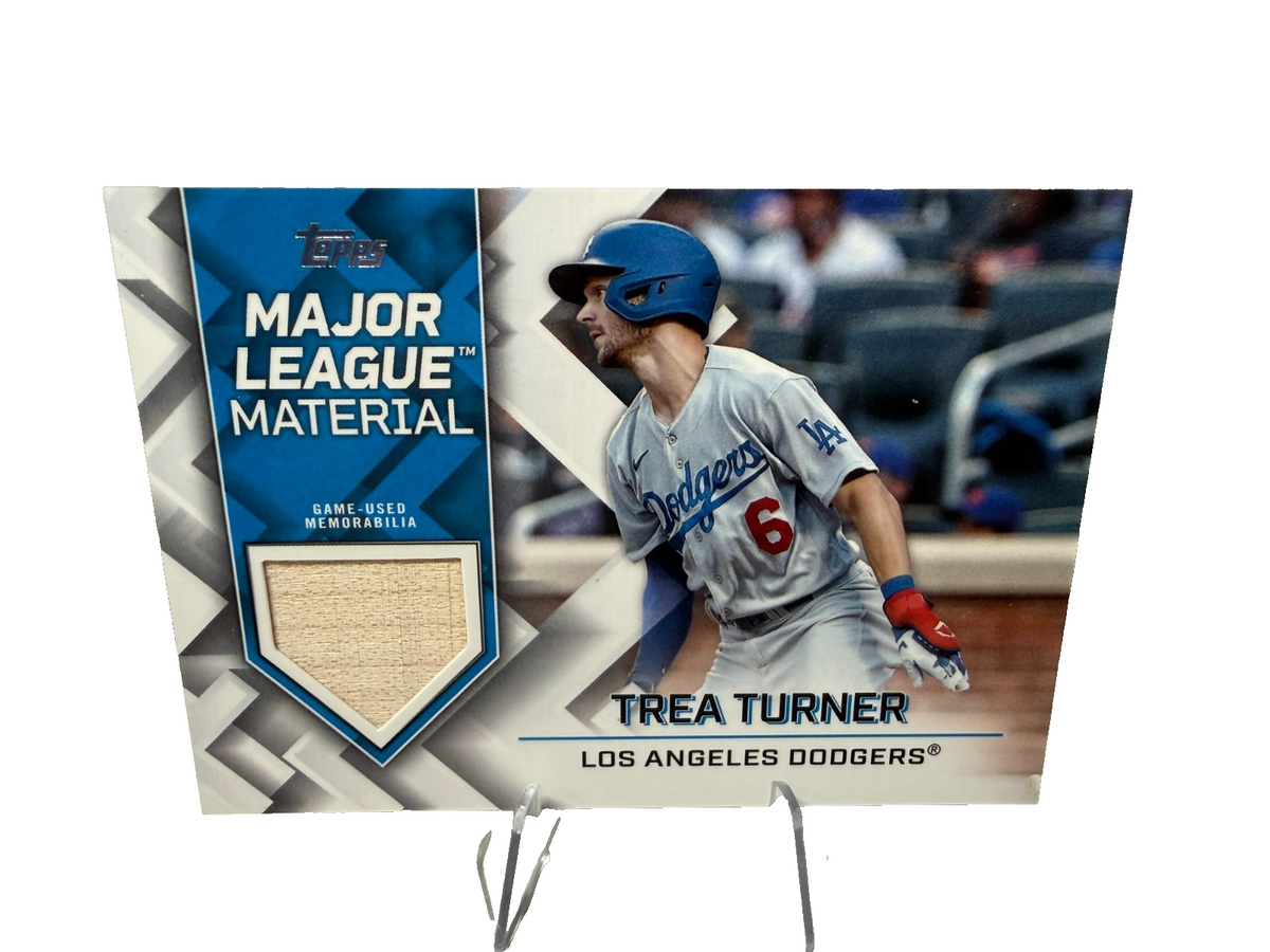 Trea Turner 2022 Topps Series 1 Major League Material #MLM-TT Dodgers