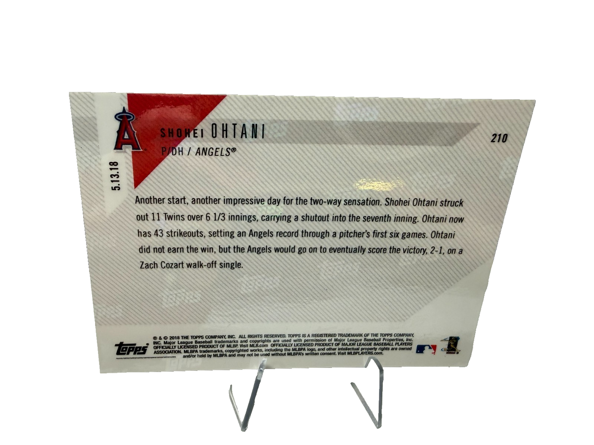 Shohei Ohtani 2018 Topps Now RC #210