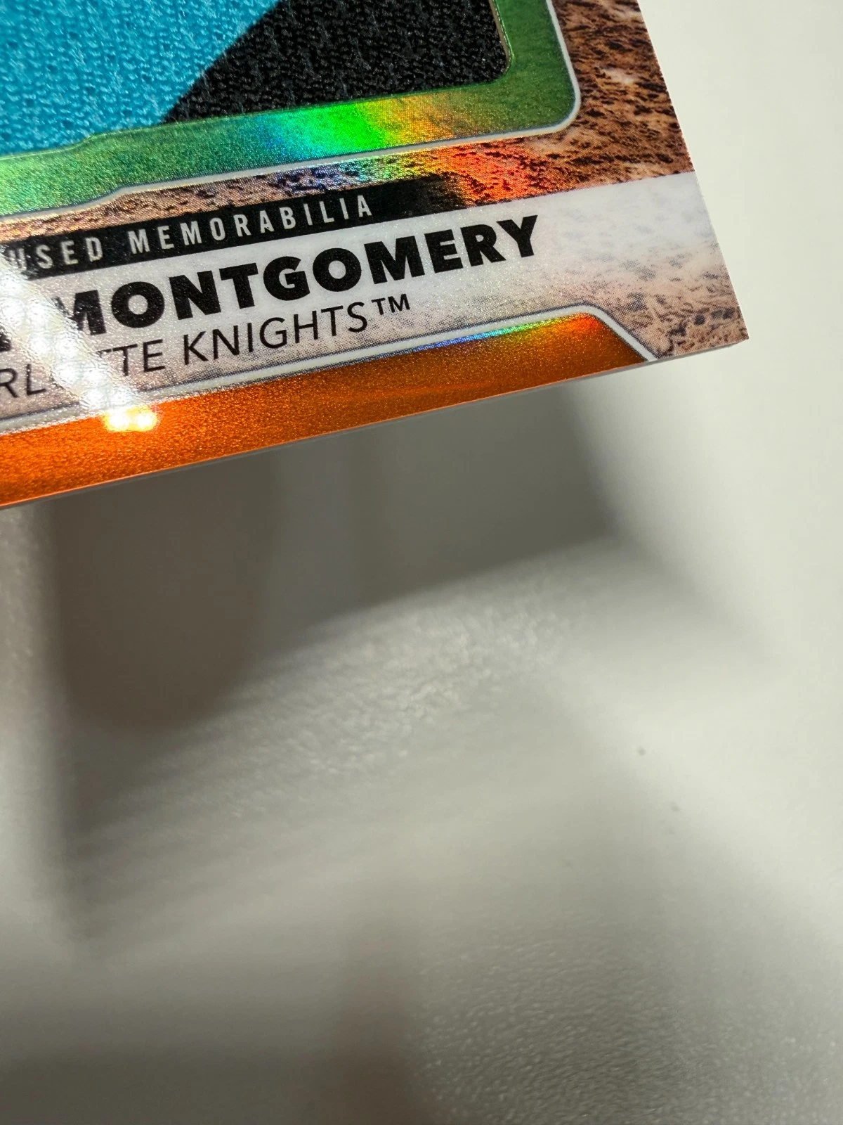 Colson Montgomery 2025 Topps Chrome Pro Debut Jumbo Orange Relic Auto /25